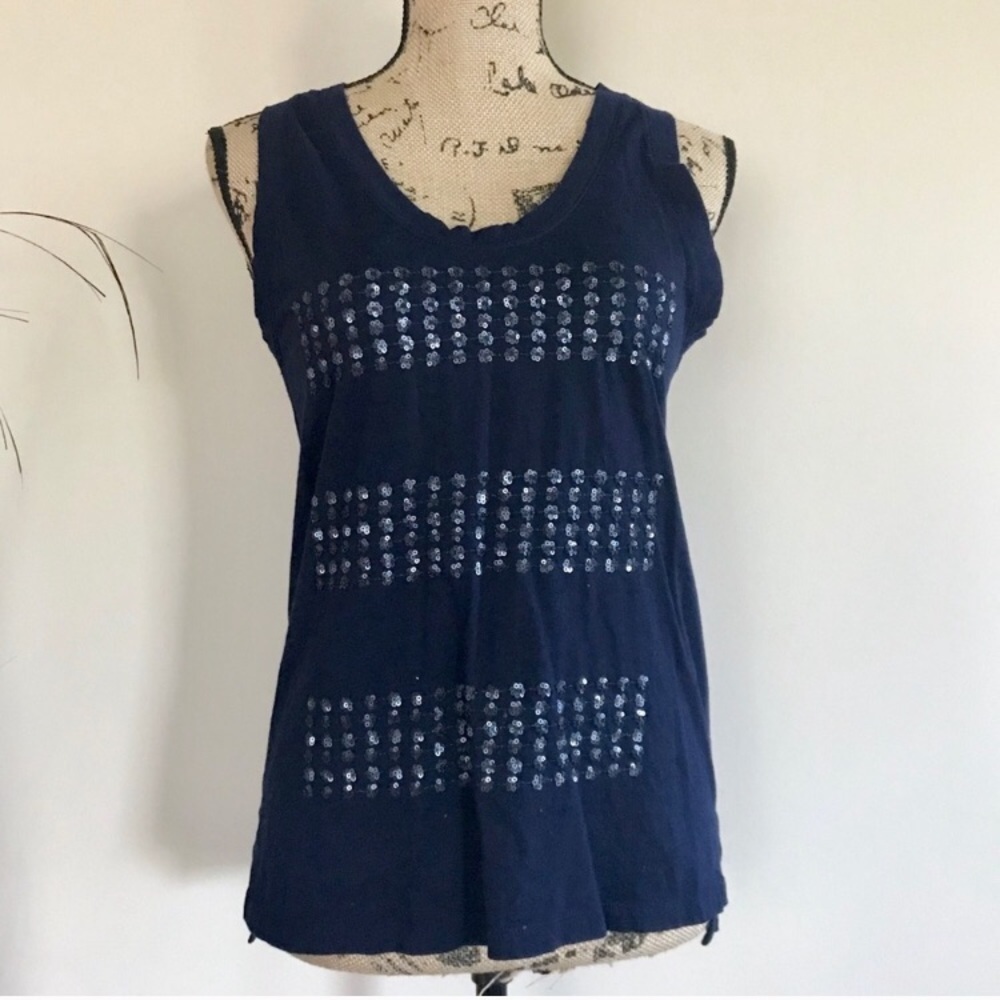 •GAP• sequin detail tank